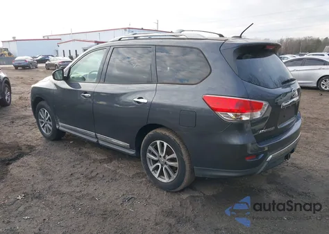 2013 Nissan Pathfinder Sl из США, поврежденный, VIN 5N1AR2MM9DC609770